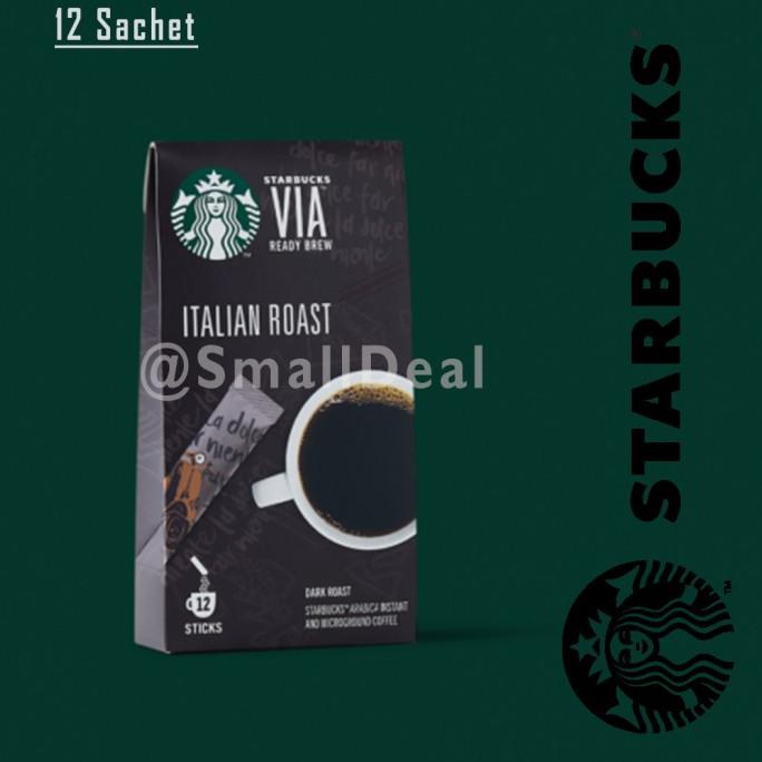 

PROMO Starbucks Via Ready Brew Italian Roast (1 Pac = 12 EA) Instant Coffee/MINUMAN COLLAGEN/MINUMAN YOYIC/MINUMAN DIET/MINUMAN PEMUTIH BADAN/MINUMAN KOREA/MINUMAN KEMASAN/MINUMAN KALENG/MINUMAN KOTAK/MINUMAN SEHAT HERBAL/MINUMAN SEHAT UNTUK TUBUH/MINUMAN