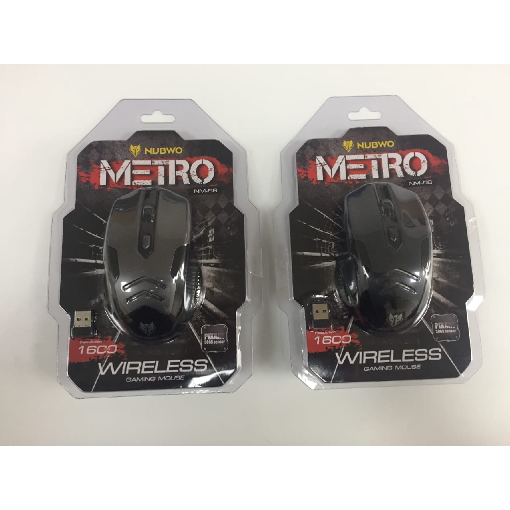 Mouse Gaming Wireless Nubwo NM58