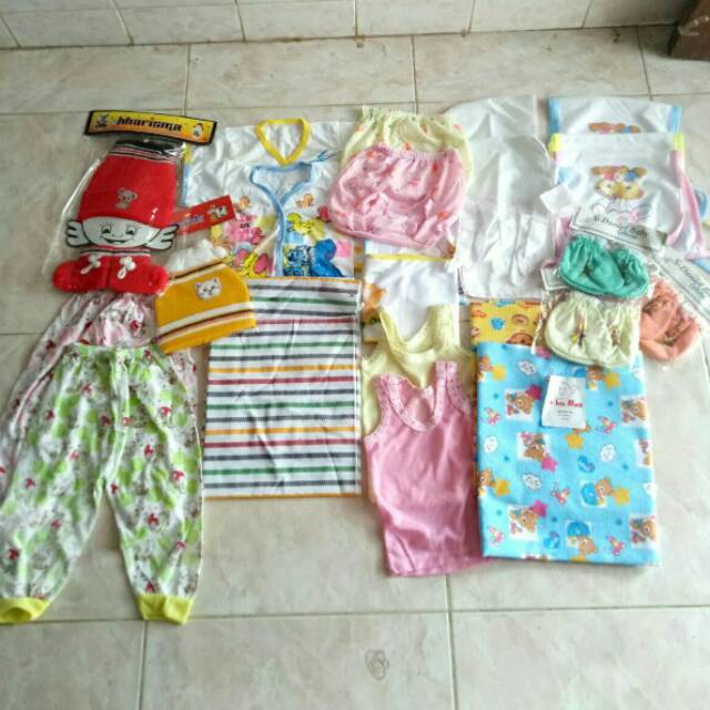 paket perlengkapan bayi new born baju bayi
