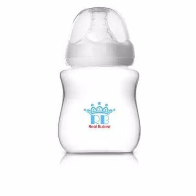 Botol Susu Bayi Real Bubee BPA FREE Baby Milk Bottle 150ml 2in1 BD11