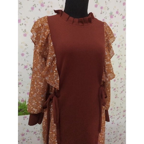 jual rugi gamis cavell ori