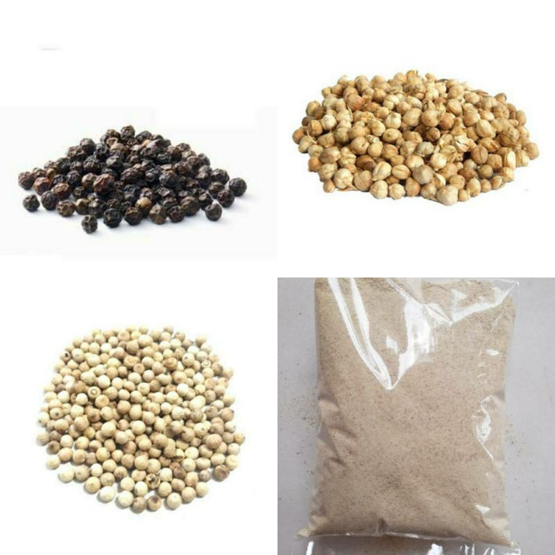 

PASAR GUBENG - Merica utuh / Lada putih / Lada hitam / Lada bubuk perpack