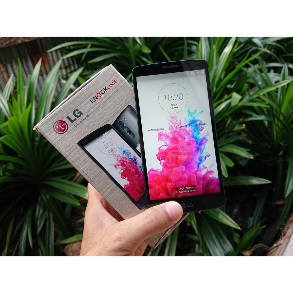 LG G3 Stylus Layar 5,5 inci Kamera 13MP Fullset No Minus Bekas Original