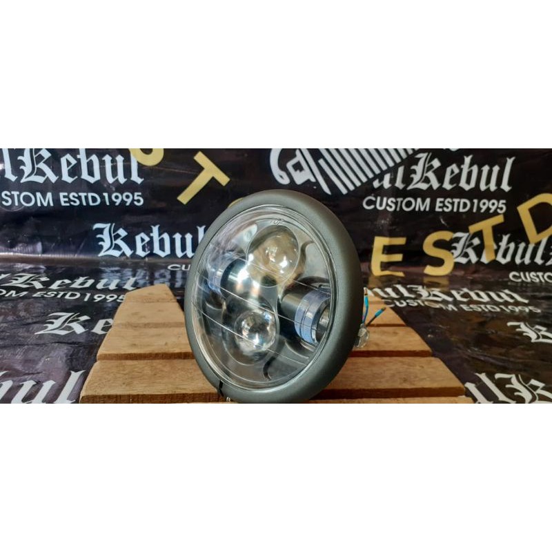 lampu daymaker pesek 4sisi daymaker haloring engel eyes