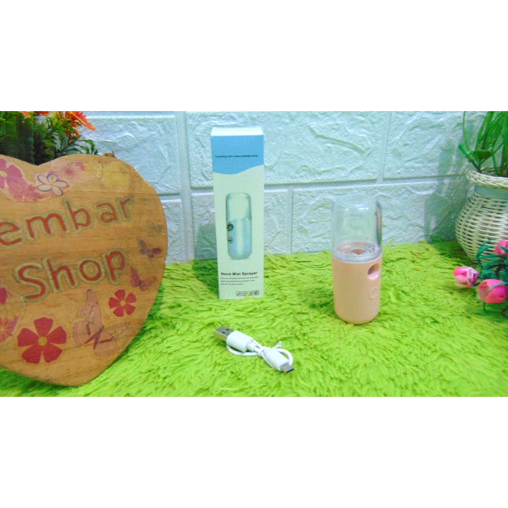 N-SPRAY Nano mist spray portable Nano Spray Pelembab Wajah Hydrating Calm Makeup Moisturizing Sempro