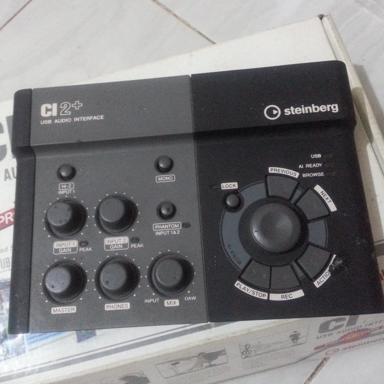Soundcard Steinberg CI2+ Production Kit