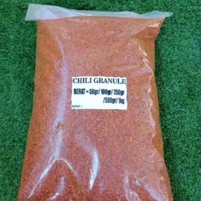 

CHILI GRANULE 1KG/CABE BUBUK KASAR IMPORT HALAL