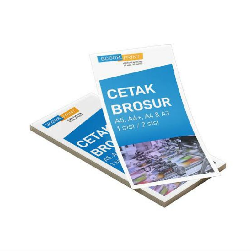 

Catak Brosur ukuran A4 Full color