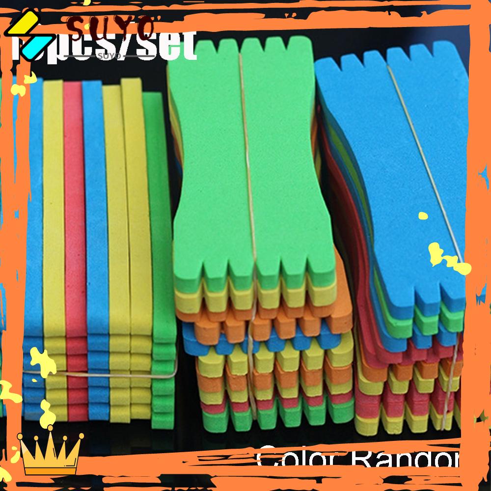 Suyo 10Pcs / lot Plat Penggulung Senar Pancing Ukuran 8cm / 10cm / 12cm / 14cm