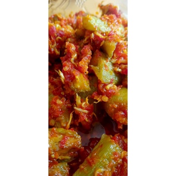 balado teri terong pedas 250gram