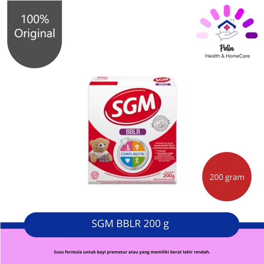 SGM BBLR 200 gram dan SGM BBLR 400gram