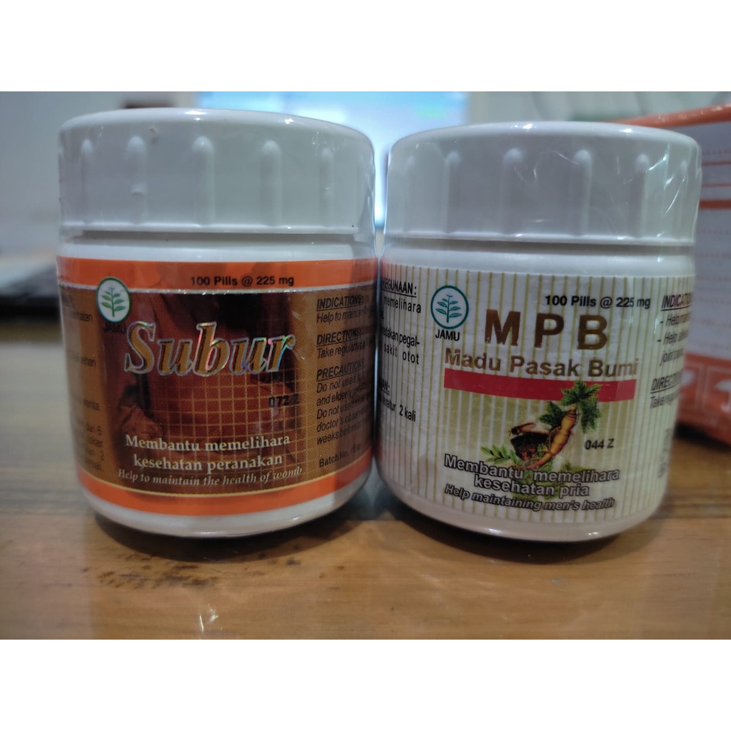 PAKET PROMIL UNTUK PASUTRI ( SUBUR 100 PIL + MADU PASAK BUMI 100 PIL)