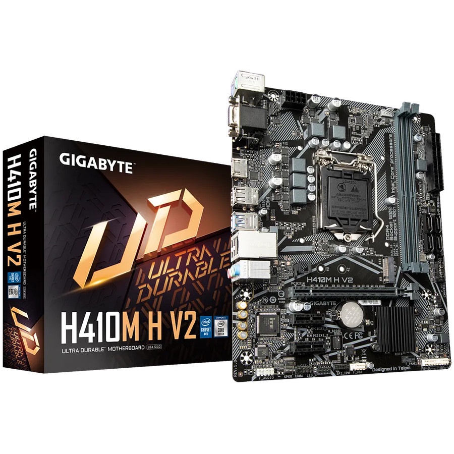 Motherboard Gigabyte H410M H V2 LGA1200 H410 DDR4 USB3.2 SATA3