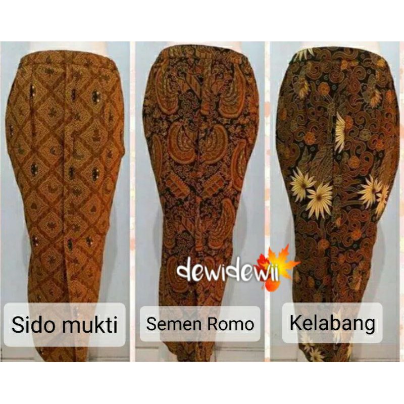 Jarik  WIRU INSTAN Motif Batik, untuk Cewek / Cowok / Serbaguna