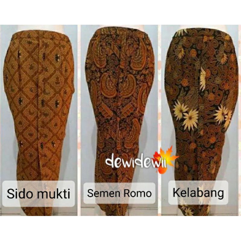 Rok Motif Batik, untuk Cowok