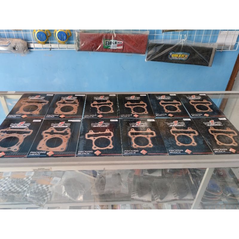 Paking head tembaga VARIO 125 150 PCX ADV 58mm 59mm Moto1 Paking head tembaga PCX Vario 125 150 59mm