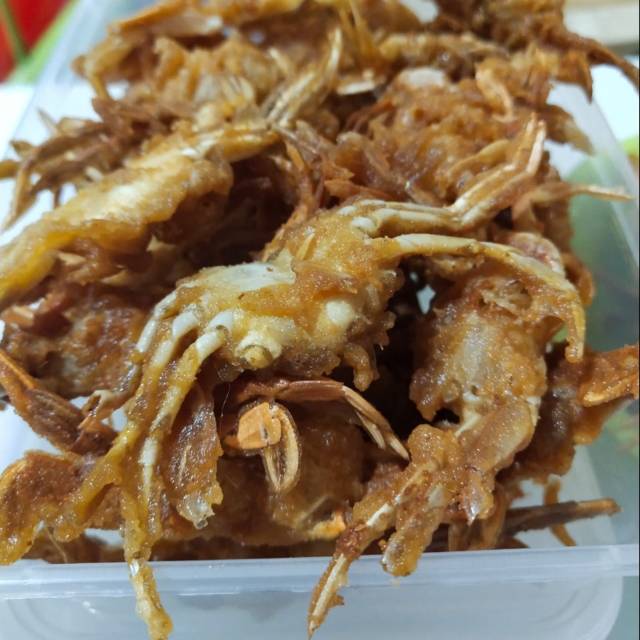 

Baby crab goreng bumbu kriuk-kriuk