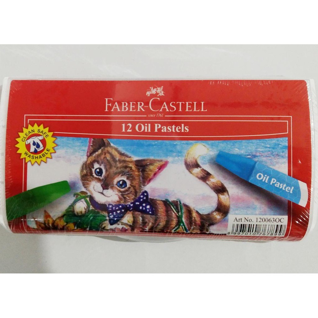 

Faber Castell 12 Oil Pastels (Trans)