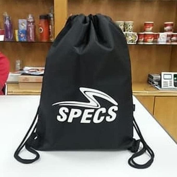 Tas Serut Ransel Drawstring Bag Specs - Tas Serut Specs Futsal -  Tas Serut Specs Olahraga.