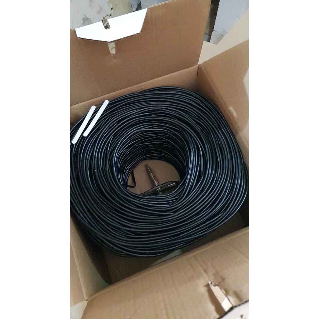 Kabel FTP CAT 5 outdoor 305 meter / NYK Kabel LAN outdoor Cat 5 FTP