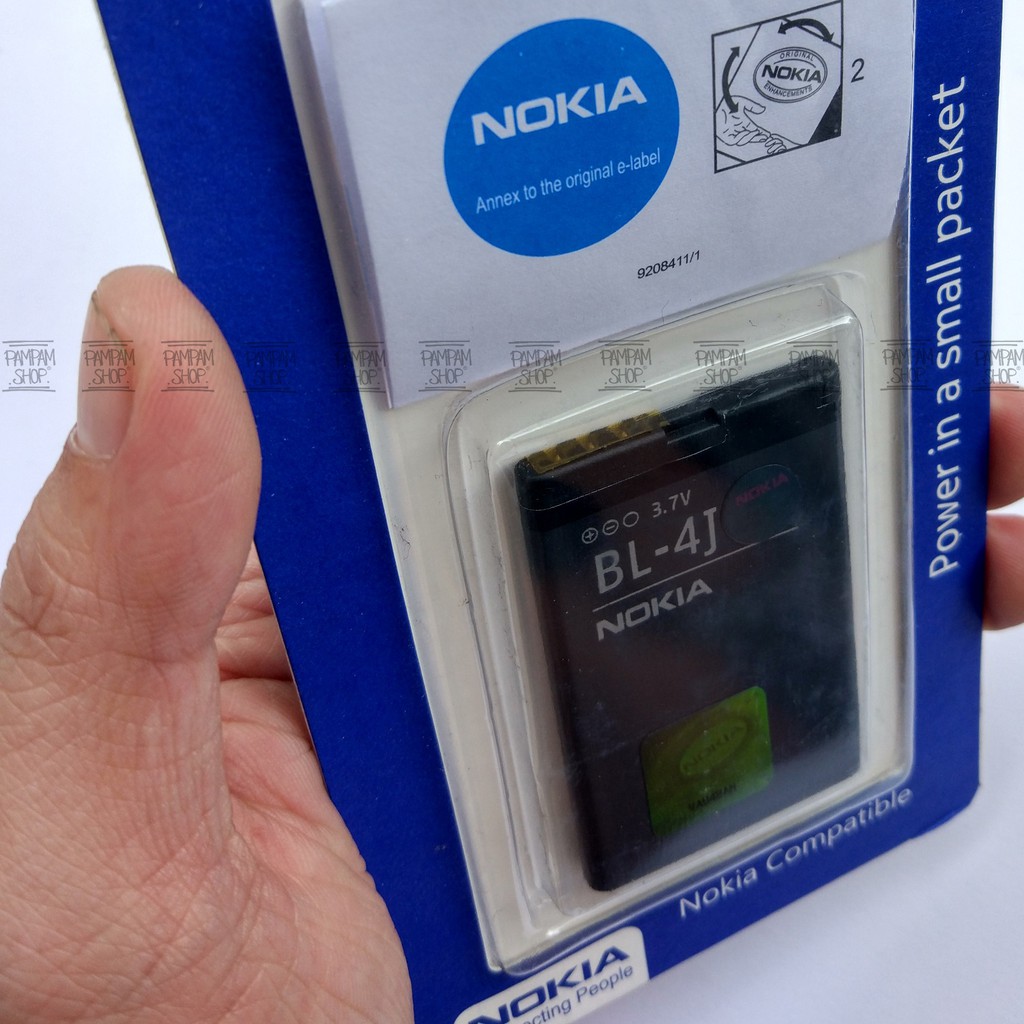 Baterai Nokia BL4J BL-4J 600 C6-00 C6 Lumnia 620 Original OEM Batre Batrai Battery Ori