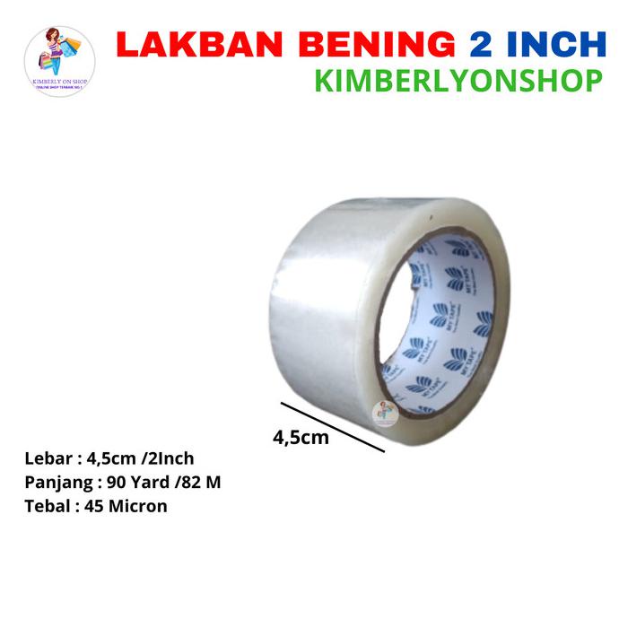 

Kimberlyonshop Lakban Bening 2 Inch 90 Yard Dusan Isi 72Roll My Tape Fauzinarman