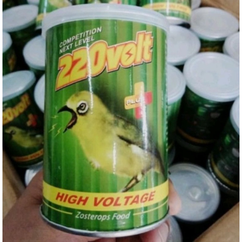 Pakan makanan burung pleci kacamata Vur 220volt