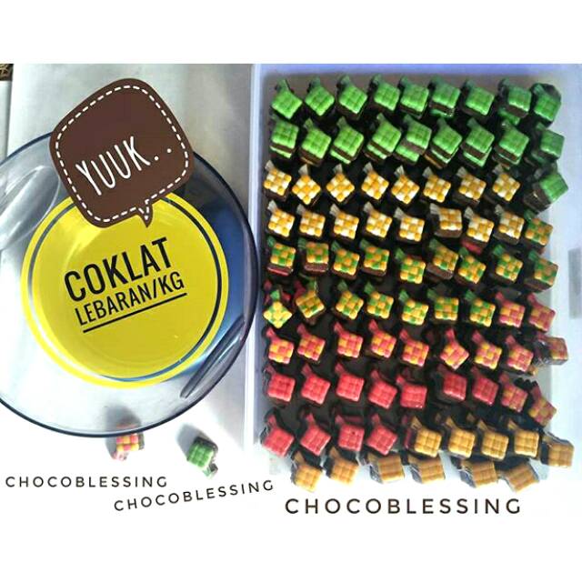 

Coklat ketupat/cokelat lebaran