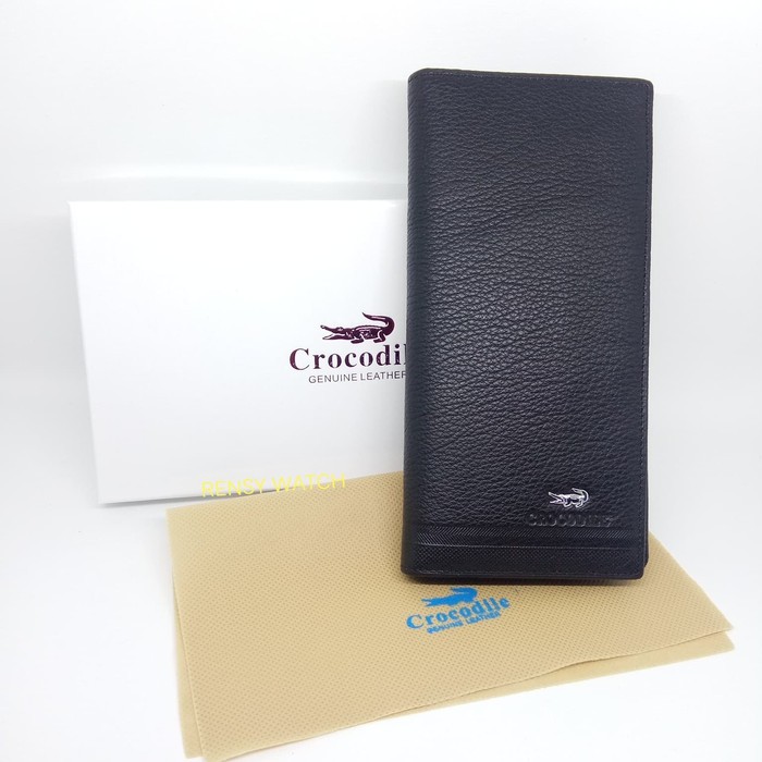 DOMPET PRIA KULIT | DOMPET PANJANG KULIT CROCODILE HIRH-08 HDP