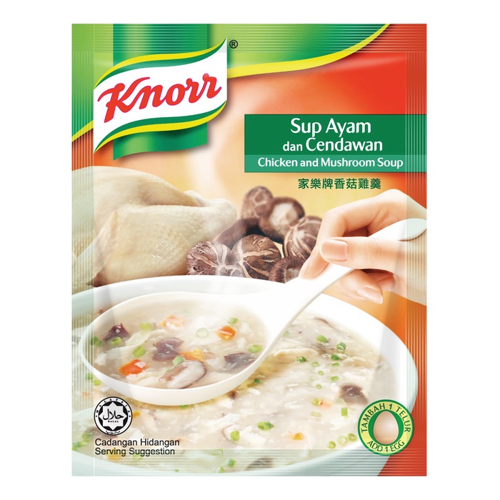 

Gg01Hh Knorr Soup Mix -Cream Mushroom/ Chicken/ Hot&Sour/Seafood/ Tiger Lily - Ch Mushroom Ds01Gkk