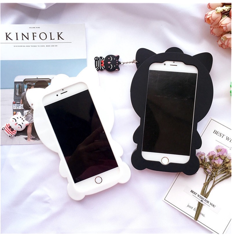 Silikon 3D Samsung Galaxy A71 Cat Pink Cute Case Karakter Samsung A71