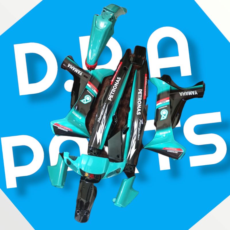 Body Fiz R Petronas Series, Full Set Body Fizr Petronas Halus - Stiker Lapis Clear