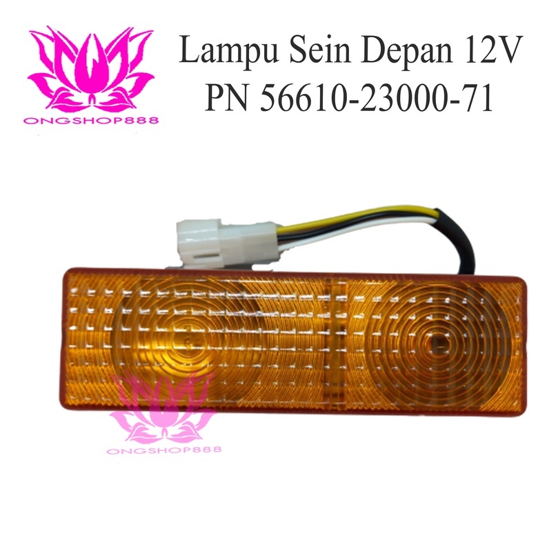 Jual Lampu Sein Depan 12V Toyota Forklift PN 56610 23000 71 Lamp Front