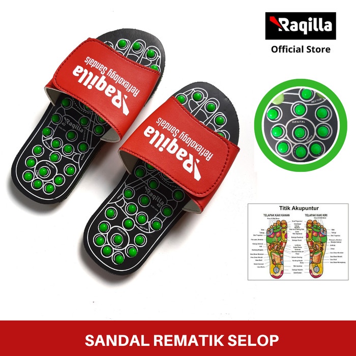 Sandal Refleksi Rematik Akupuntur Sandal Rematik Kesehatan Raqilla