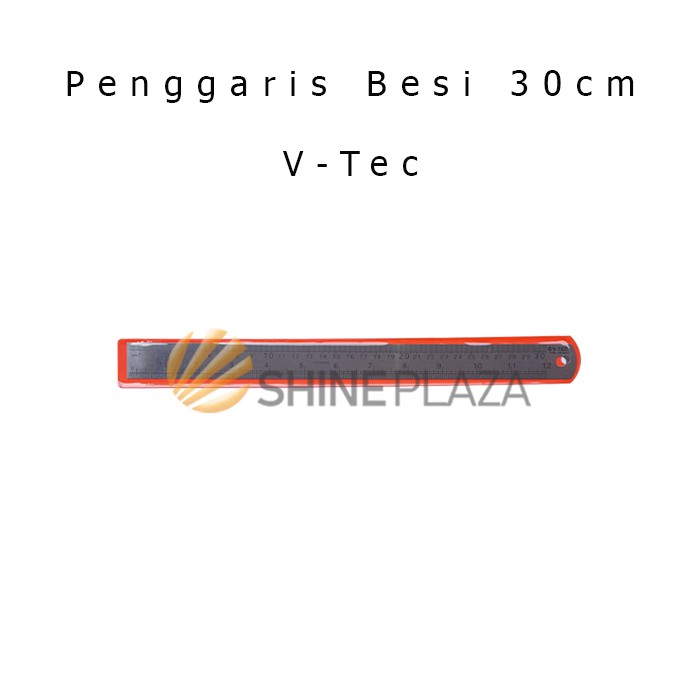 

Penggaris Besi V-Tec 30cm - Stainless Steel Ruler VTec 30 cm
