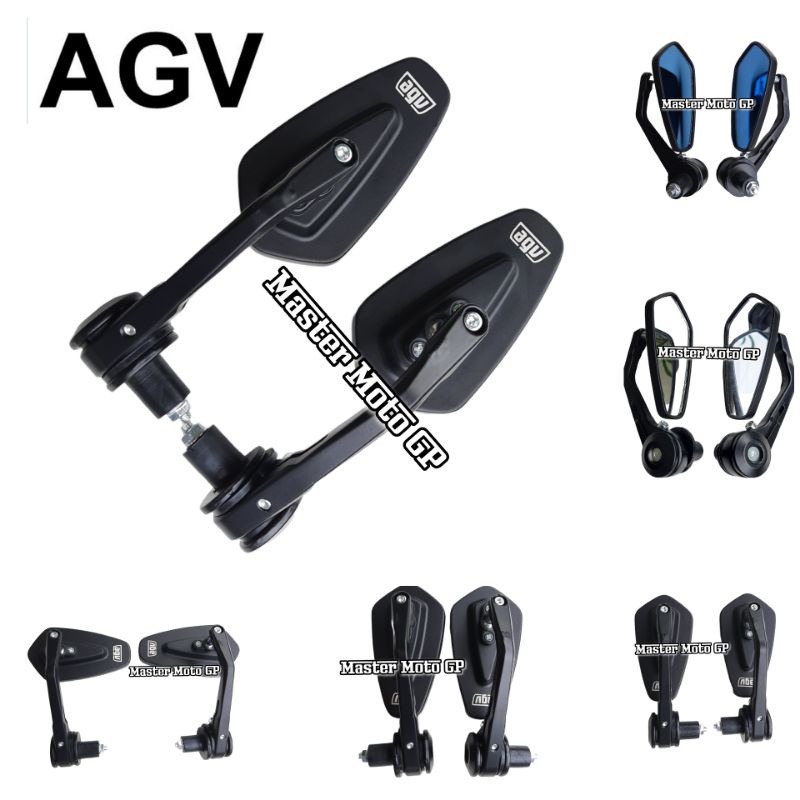 Spion jalu oval Diamond spion jalu 5003 AGV spion bar end HSJ46 Nmax aerox Lexi pcx vario160 vario125 150 cbr Vixion ADV r15 R25 Rxking Beat Mio xride