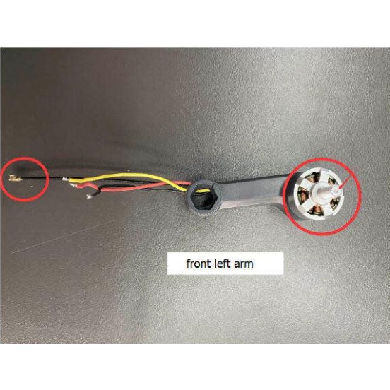 Dinamo Dynamo Motor Arm Drone MJX Bugs 7 B7