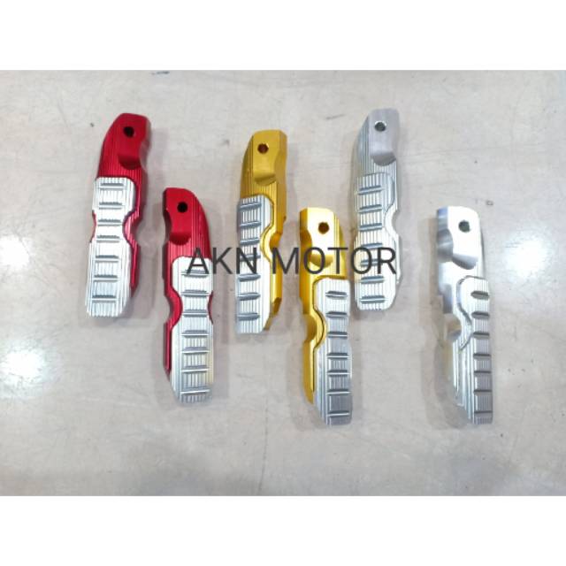FOOTSTEP BELAKANG WUMING FULL CNC YAMAHA N MAX AEROX LEXI XMAX