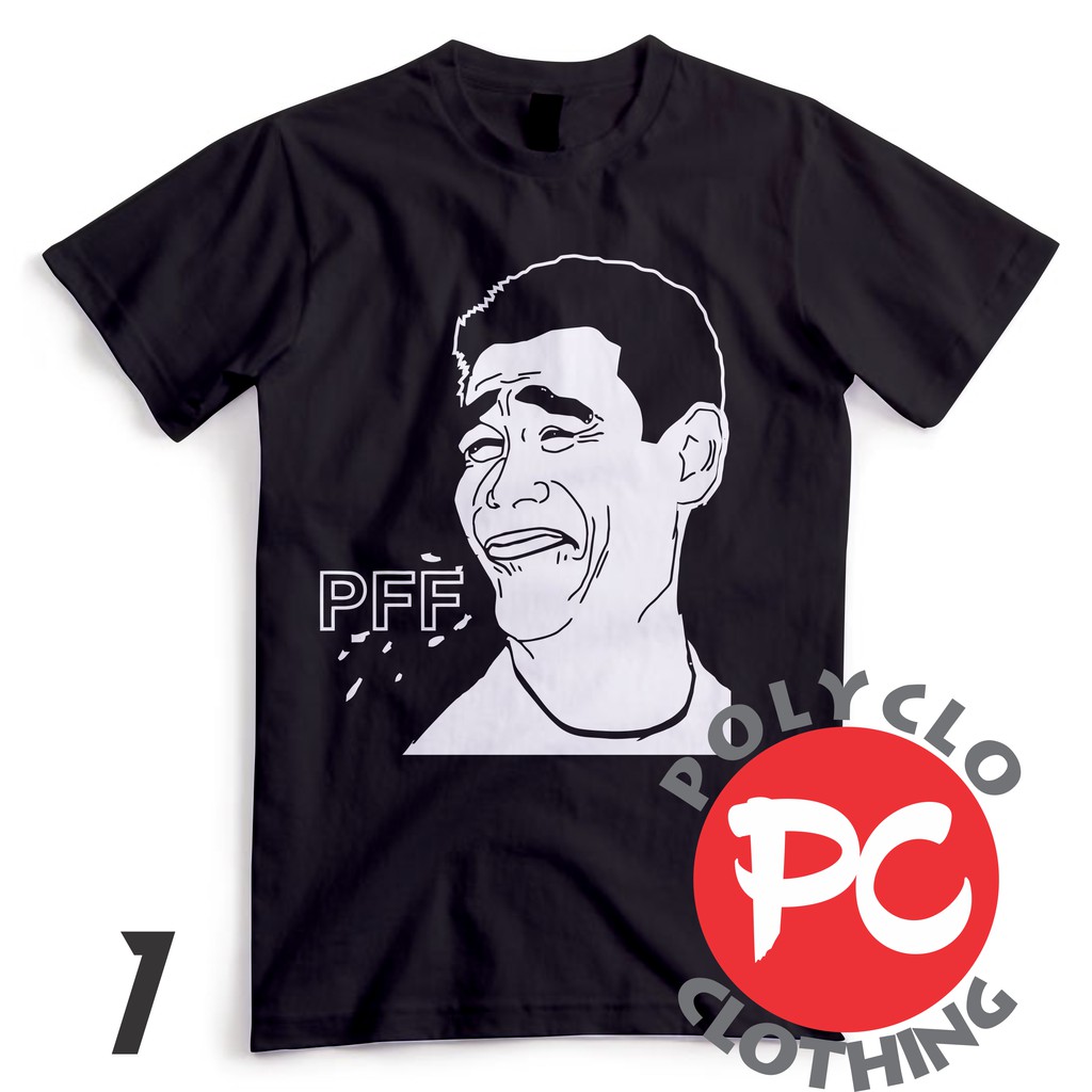 Kaos Siluet Wajah Shopee Indonesia