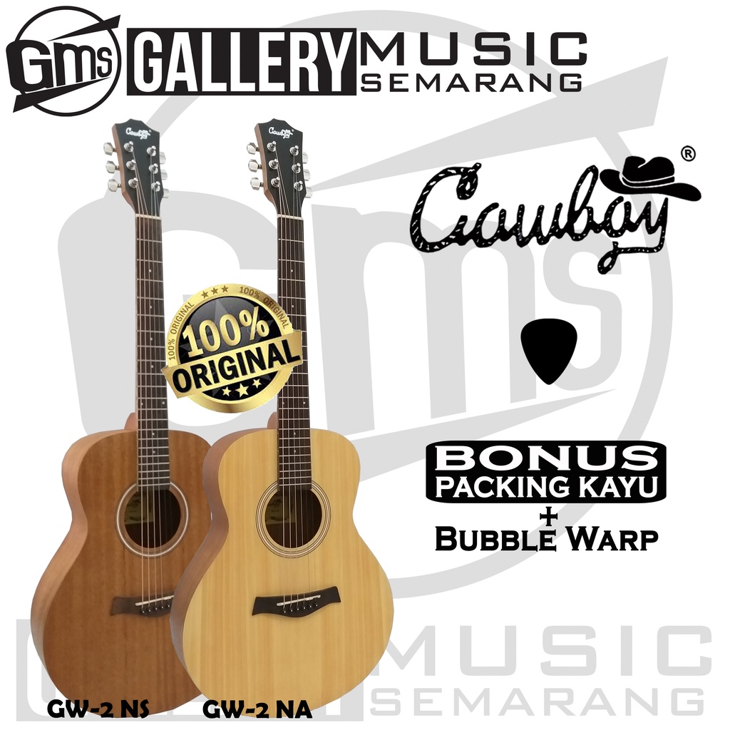 Gitar Cowboy Original GW-2 NA GW 2 NS Gitar Akustik Import Merk Cowboy Original