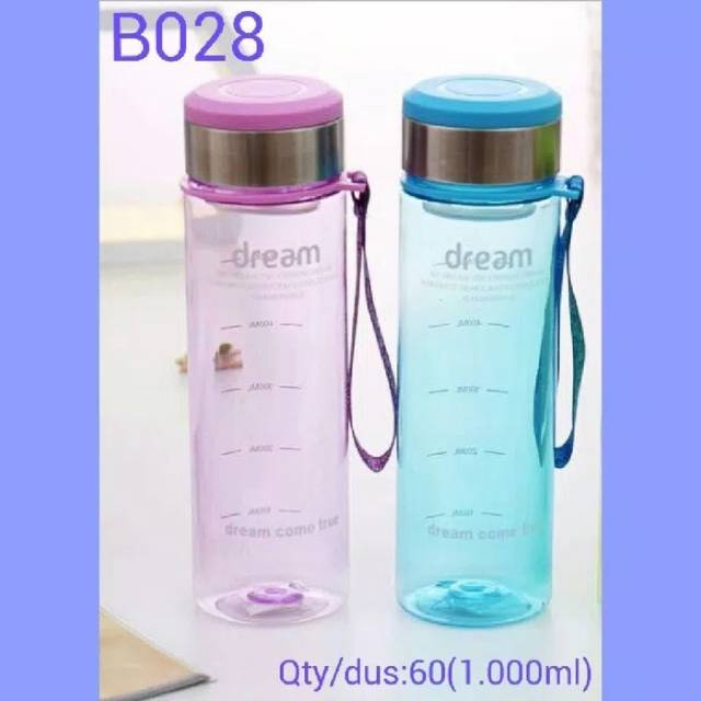 Botol Minum Sporty Dream 1 Liter / Botol Minum BPA FREE B 028