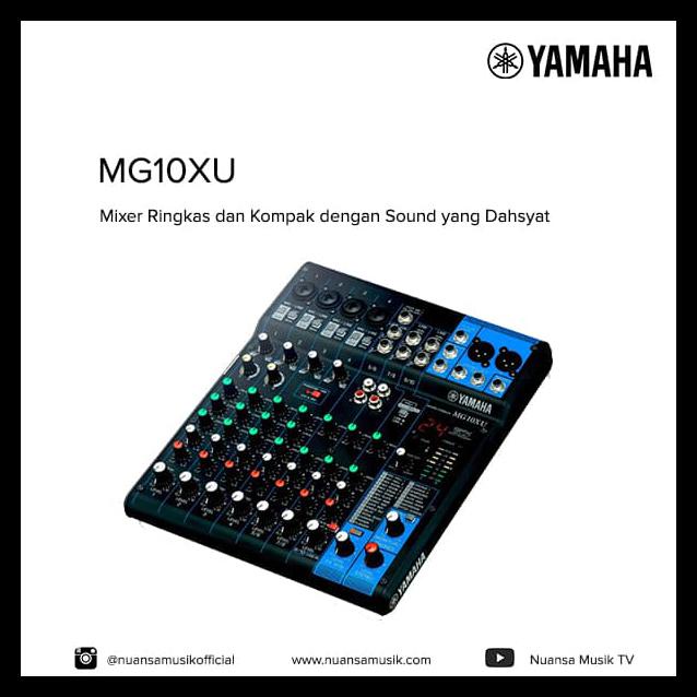 Yamaha Mg10Xu / Mg-10Xu / Mg 10Xu Analog Mixing Console