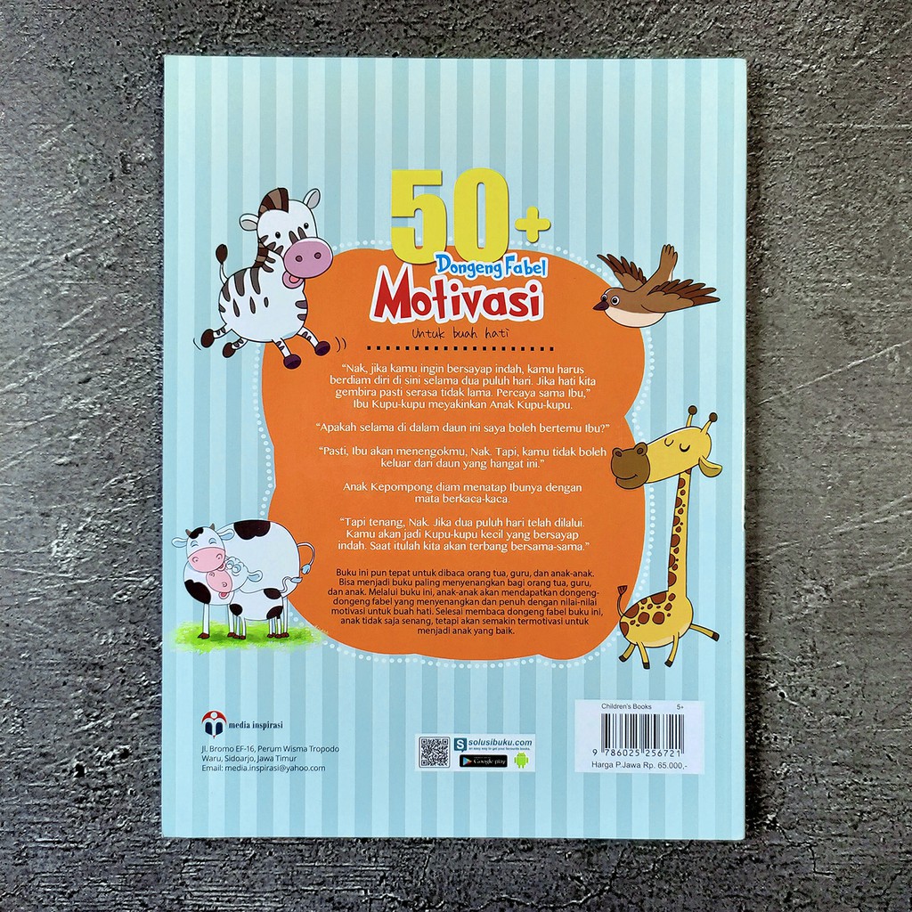 BUKU DONGENG FABEL MOTIVASI UNTUK ANAK-2