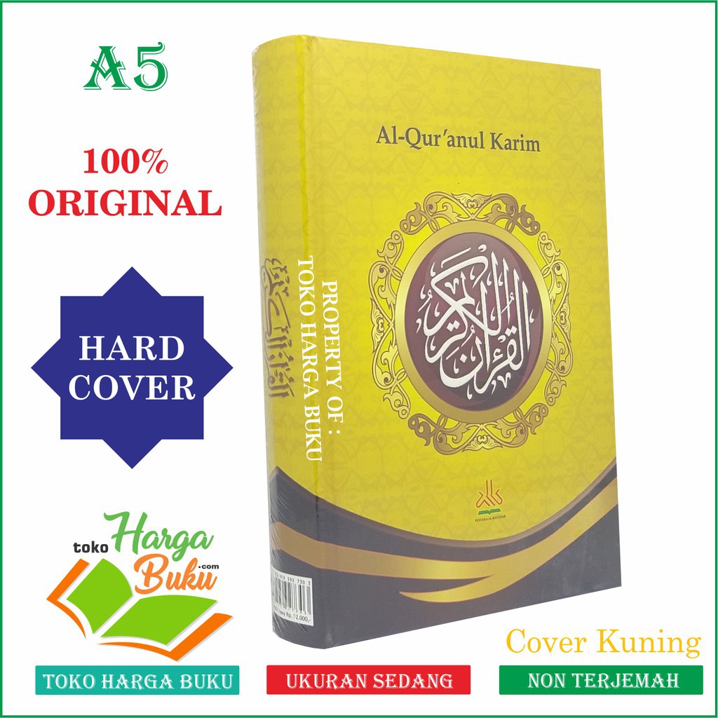 Al-Quran Ekonomis A5 Non Terjemah Ukurang Sedang Khat Utsmani STANDAR DEPAG PAS