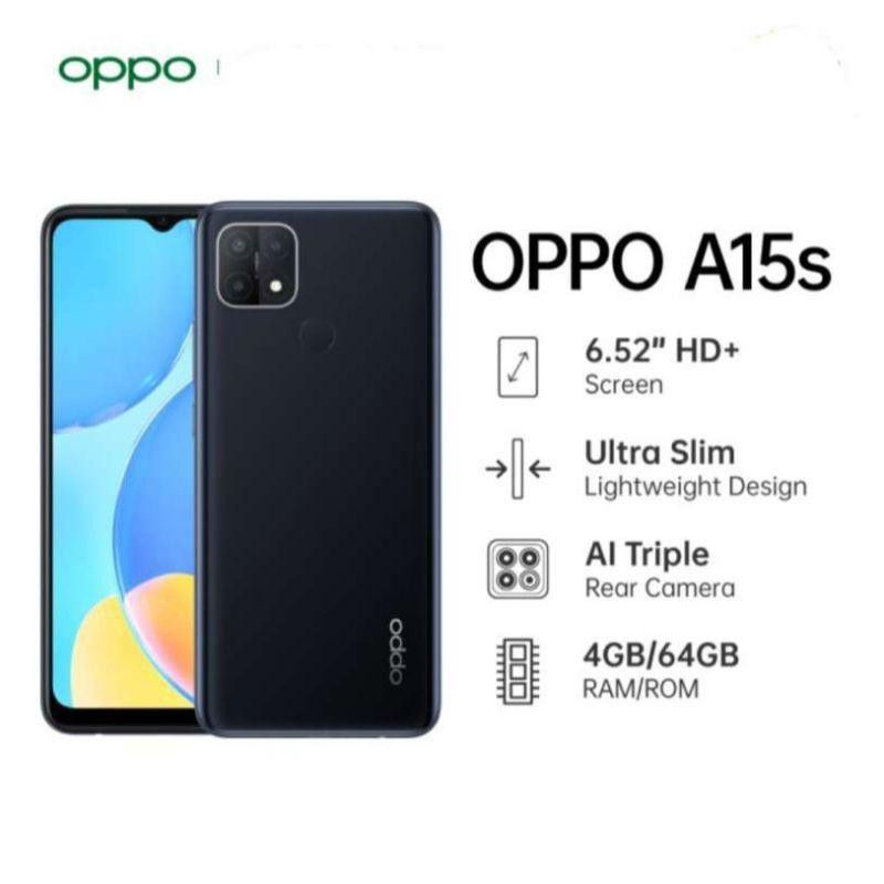 OPPO A15S RAM 4/64 GB ! 100% GARANSI RESMI OPPO