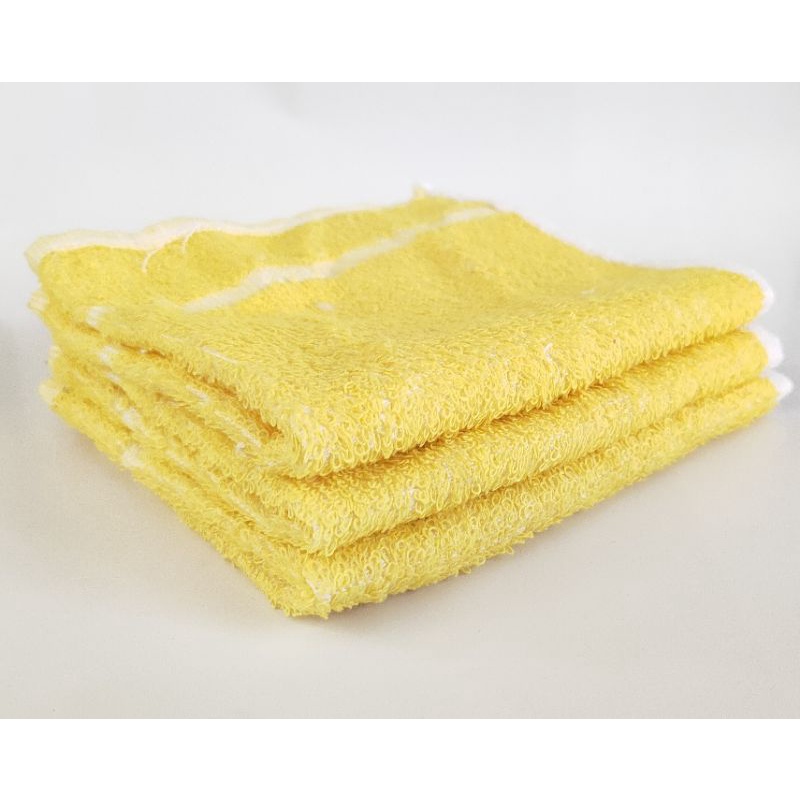 Kain Lap Towel handuk warna Kuning kecil