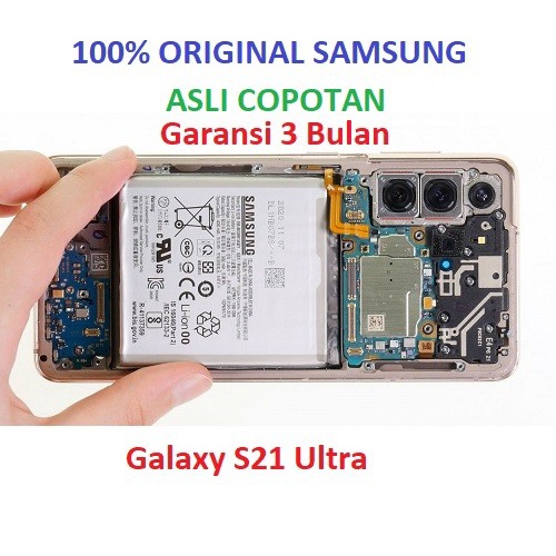 Battery Baterai SAMSUNG Galaxy S21 Ultra 5G Original Copotan EB-BG998