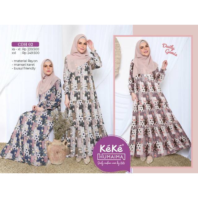 Gamis Dewasa Keke Humaima ~ GDH 02 ~