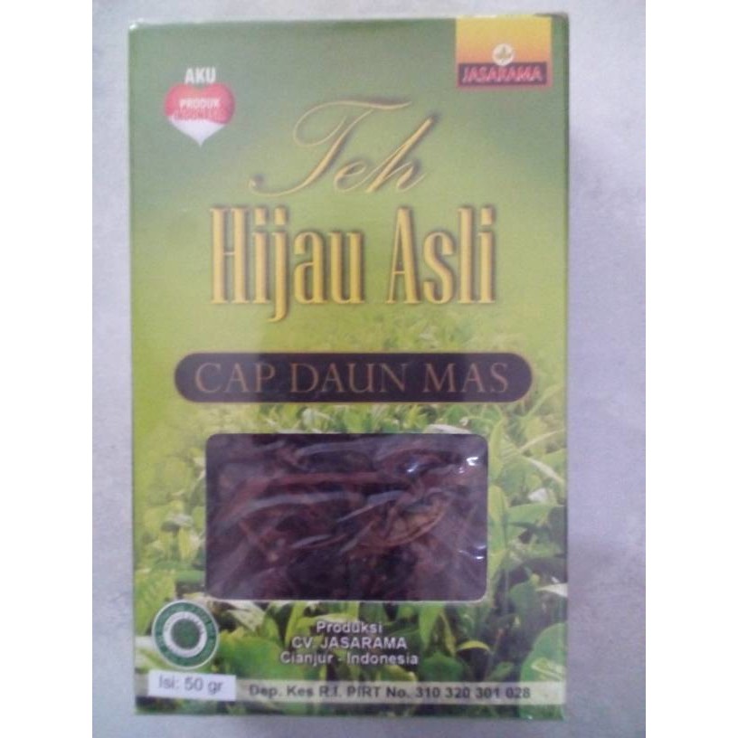 

Herbal Islami Teh Hijau Asli Herbal Organik Cap Daun Mas