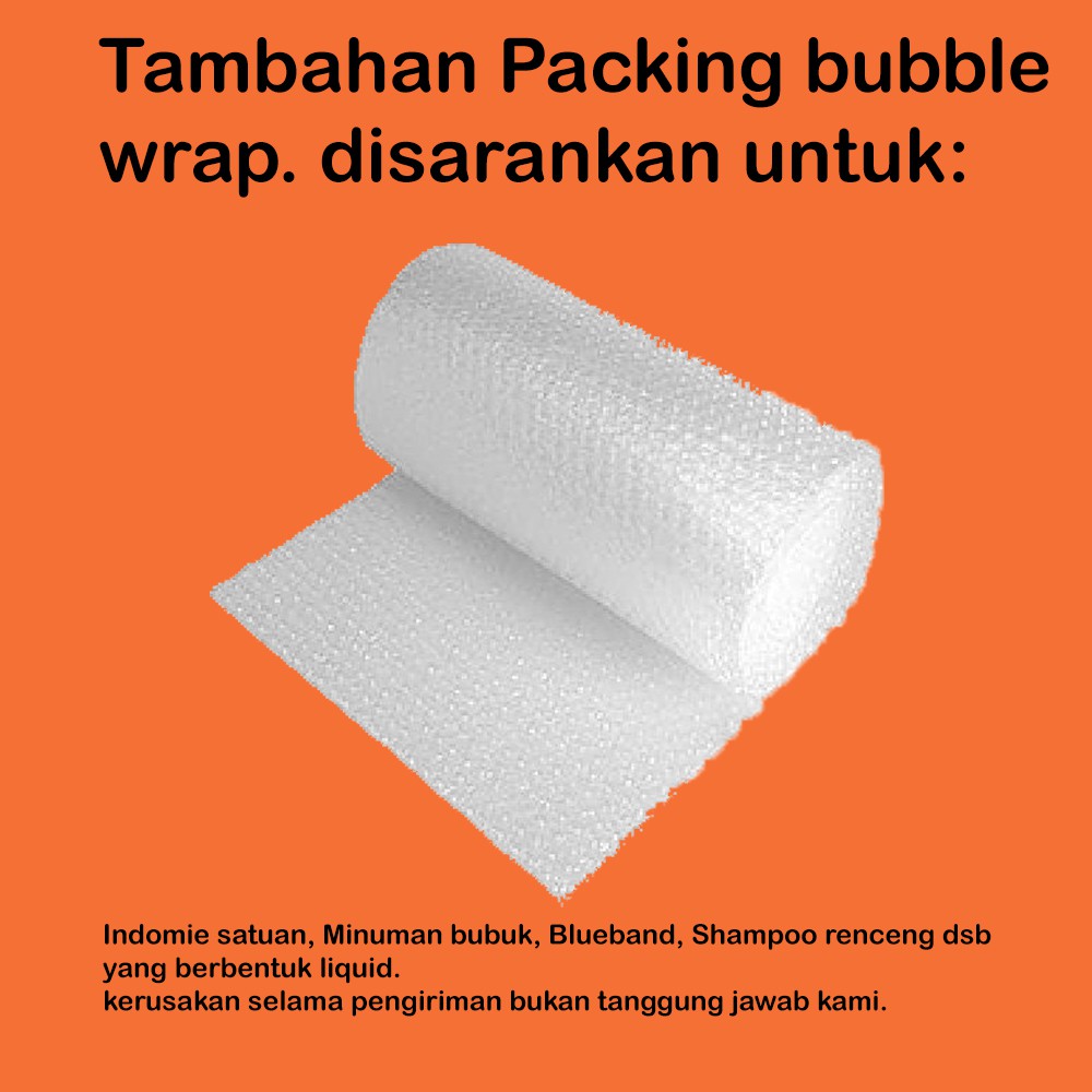

Smart Buyer Tambahan Packing Bubble wrap